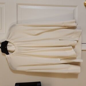 Anthropologie cream top